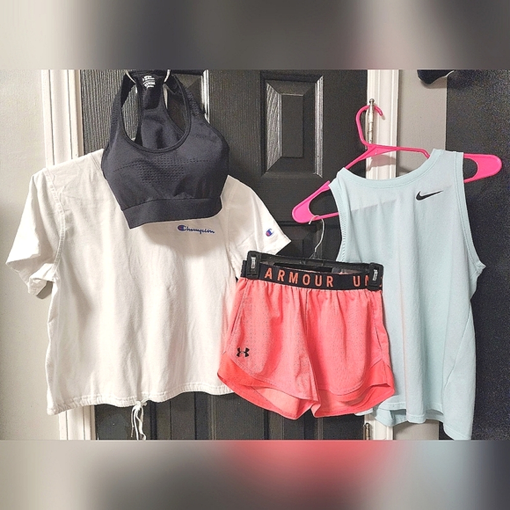 NIKE, CHAMPION, UNDER ARMOUR BUNDLE SIZE SMALL